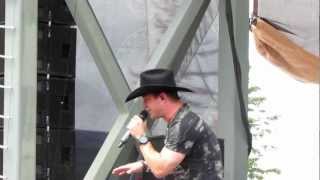 Aaron Pritchett sings New Frontier @ CBMF2012