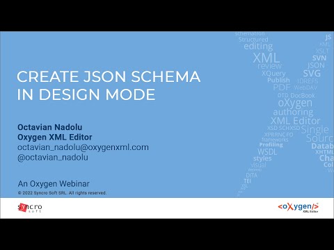 Webinar: Create JSON Schema in Design Mode