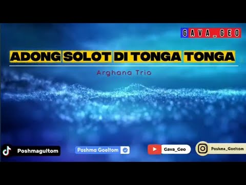 ARGHANA TRIO- ADONG SOLOT DITONGA TONGA- KARAOKE VERSION [NADA WANITA/ NADA CEWEK] FEMALE KEY