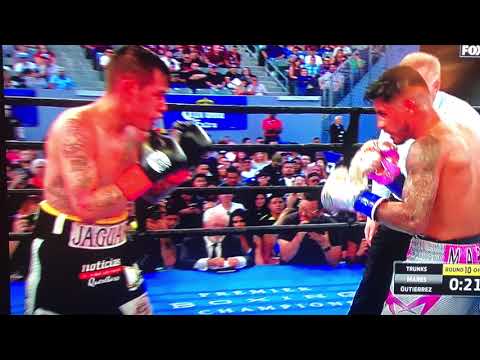 Abner Mares VS Andres Gutierrez Fight Reaction. #LDBC