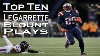 Top Ten Legarette Blount Runs