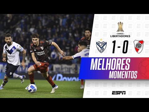 LIBERTADORES: VÉLEZ JOGA BEM, VENCE O RIVER PLATE E SAI NA FRENTE POR VAGA NAS QUARTAS