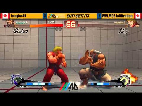 WW.MCZ Infiltration (GO) vs. Imagine4D (KE) FT3 - Canada Cup Gaming 2012 AFTER-HOURS SALTY SUITE