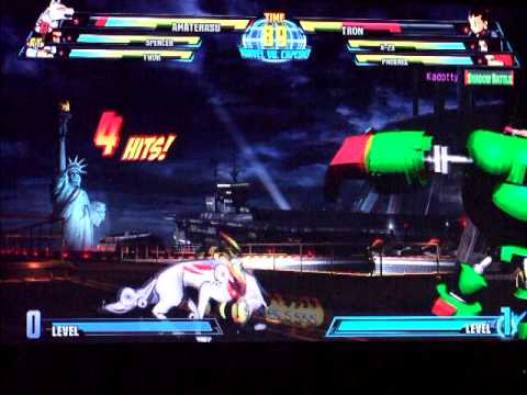[Marvel vs Capcom 3] - Shadow Battle 2 (Amaterasu, Spencer, Thor)