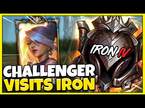 Challenger Akali Main visits Iron 4... ELO Hell Actually exists. - League of Legends