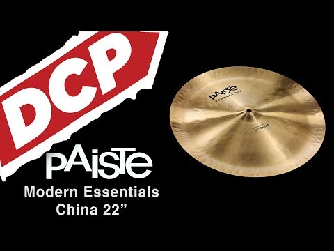 Paiste Formula 602 Modern Essentials China Cymbal 22" image 4