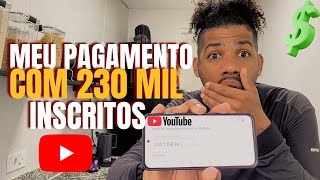 Mostrei meu pagamento do YouTube quanto ganhei nesse mês com  meu canal 