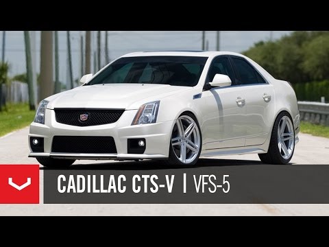 Cadillac CTS-V | \"Supercharged Sedan\" | Vossen VFS-5 (4K)