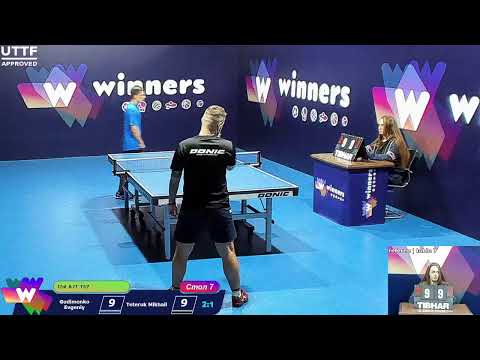 Gudimenko Evgeniy - Teteruk Mikhail. WINners. CUP Table Tennis 7 09.01.2021 10:15