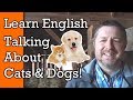 Cats And Dogs Learn English Words And Phrases To Talk About Pets