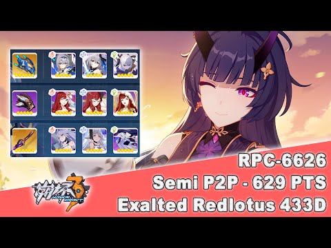 Honkai Impact 3 SEA - [Semi P2P Gear] Exalted Redlotus 433D - RPC-6626
