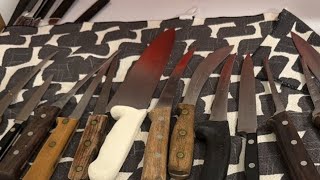 Sharpening Butcher Knives