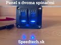 Multiprepínač 12V / 24V - 2x spínač Rocker - Video Youtube