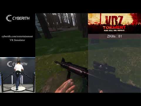 Cyberith Virtualizer Elite with VR Zombie Shooter VRZ TORMENT