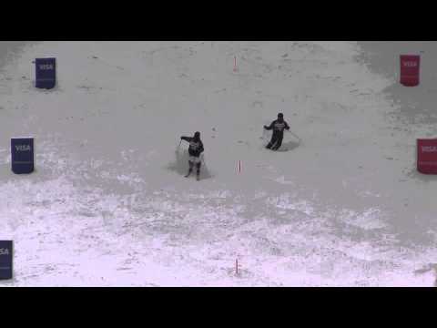 Hunter Bailey vs Jesse Lowell - 2015 FIS North American Cup - Deer Valley - Mens Top 16 Dual Finals