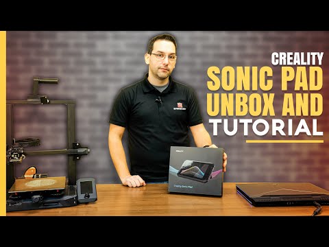 CREALITY SONIC PAD UNBOX & TUTORIAL