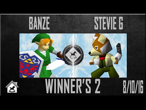 Darkhouse 12 - Banze (Samus, Link) Vs. Stevie G (Fox) Super Smash Bros - SSB64