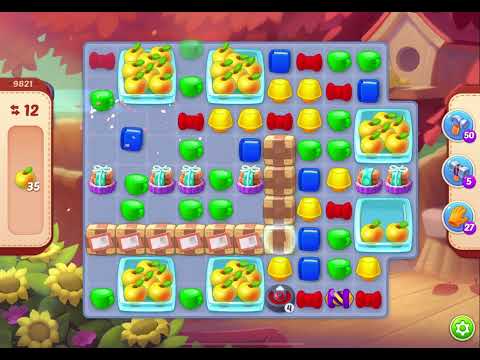 HomeScapes Level 9821 no boosters (9871 for other countries)