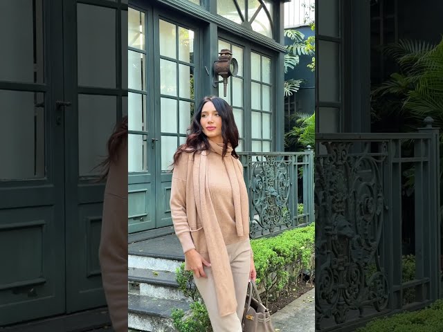 Cardigan alongado de tricô com lã e cashmere | Bonneterie | Tricôs