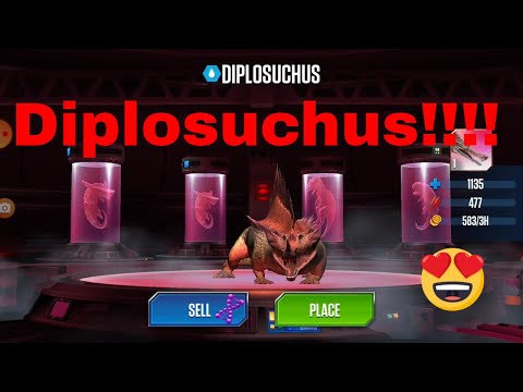 DIPLOSUCHUS (SUPER HYBRID)  - Jurassic World: The Game
