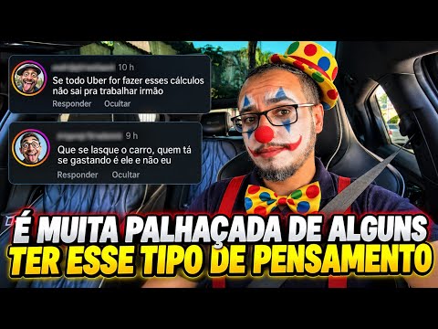 Por isso as corridas da UBER NUNCA melhoram! O próprio motorista se SABOTA. #motoristadeaplicativo