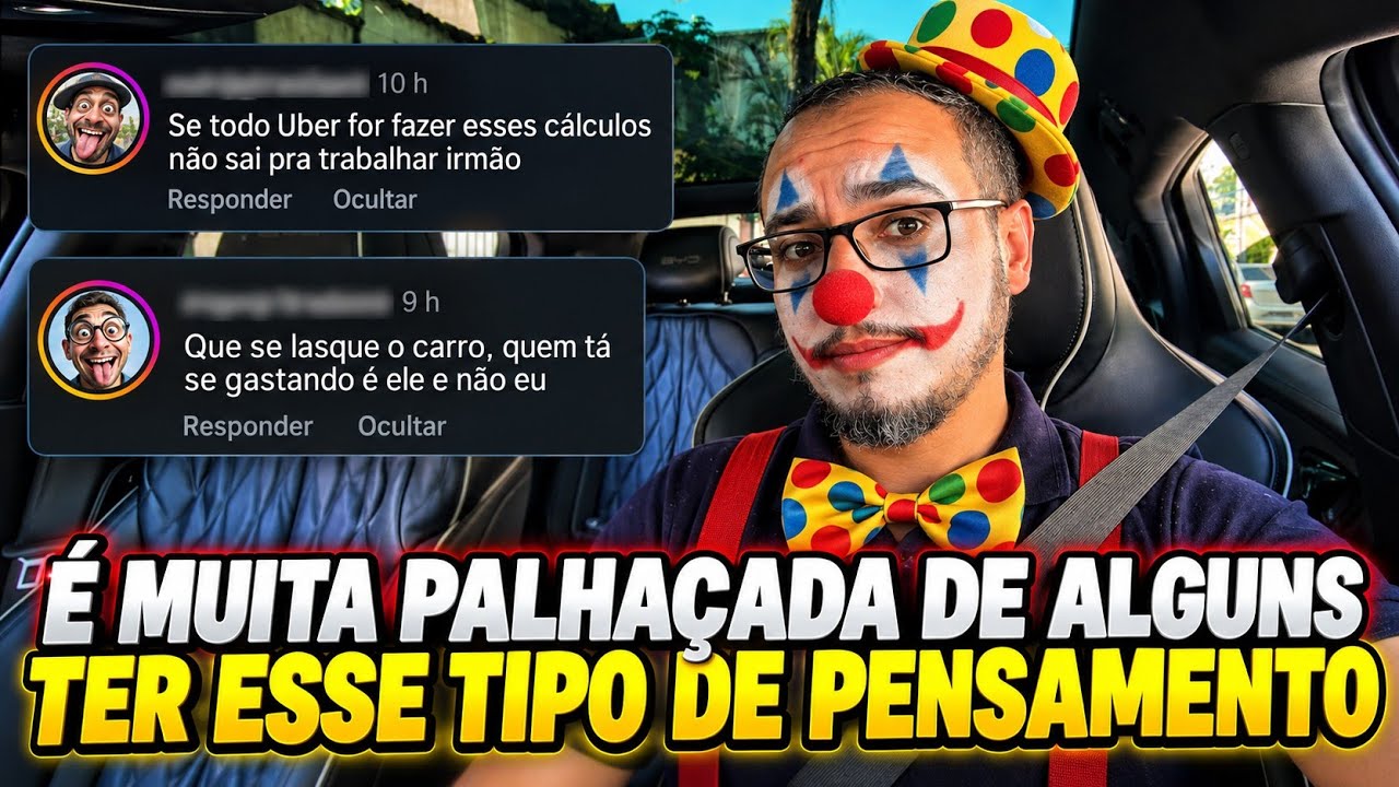 Por isso as corridas da UBER NUNCA melhoram! O próprio motorista se SABOTA. #motoristadeaplicativo