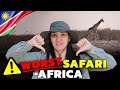 HONEST Experience in Etosha National Park Vlog (Namibia)