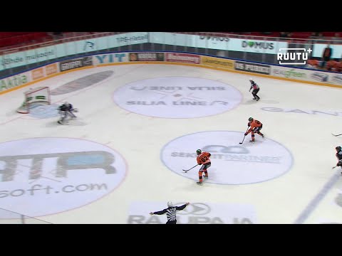 Nyt sai nauttia: KooKoo-kaksikko karkasi TPS:n puolustukselta – lopputuloksena upea maali