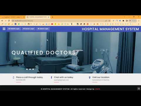 Doctor and Patient Management System in PHP Application Projects