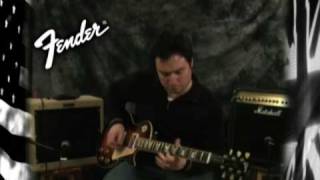 Video thumbnail for Compare Fender Blues Junior -to- Marshall AVT50 | Gibson Les Paul Traditional Plus | Mark DiSciullo by Mark