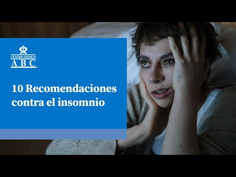 10 recommendations to combat insomnia