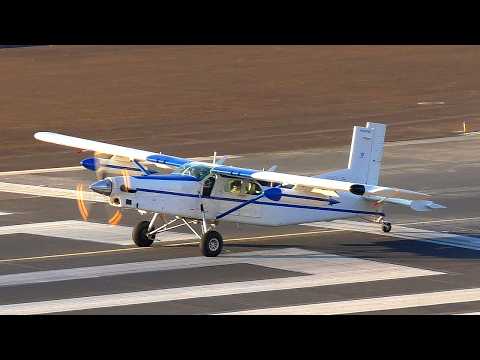 Rare Pilatus PC 6 Turbo Porter Takeoff