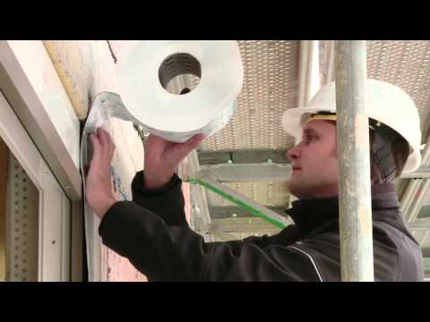 SIGA Fentrim IS 2 - For wind- and rain-tight bonding of window and door frames to solid masonry