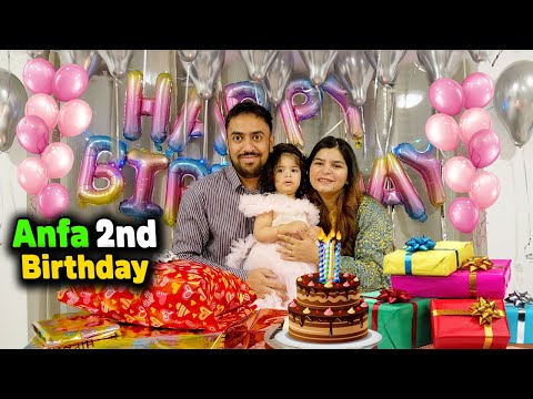 Anfa’s 2nd Birthday Celebration 🎉 Cake Baking & Gift Opening!