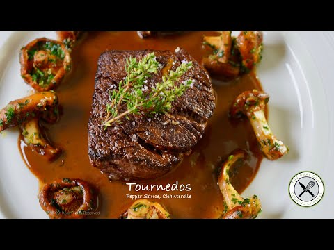 Tournedos, Pepper Sauce, Chanterelle – Bruno Albouze