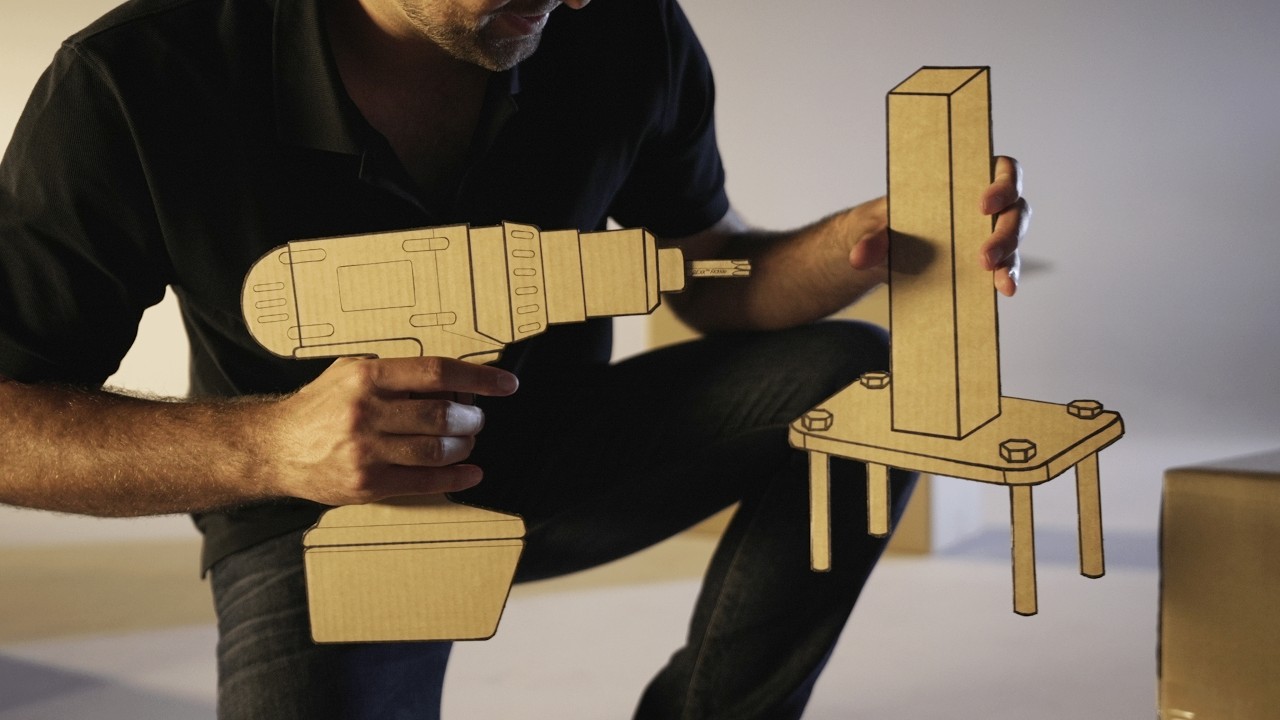 Moddex Ezibilt cardboard barrier campaign