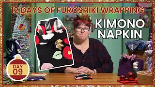 Fold a Napkin Like a Kimono: Easy Table Setting 👘 | 12 Days of Christmas (Day 09)