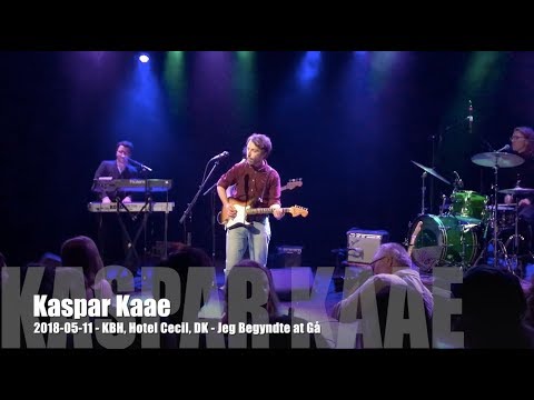 Kaspar Kaae - Jeg Begyndte at Gå - 2018-05-11 - København Hotel Cecil, DK
