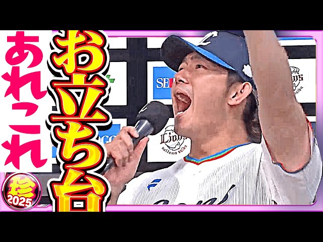 お立ち台事件簿【珍プレー2025】