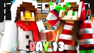 Snowman Building w/HeyImBee | Minecraft Christmas Advent #13