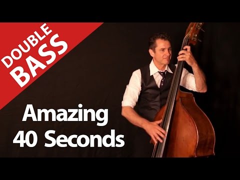 Bass Double bass Rock and roll !!! Solo.Musician.Music. Video