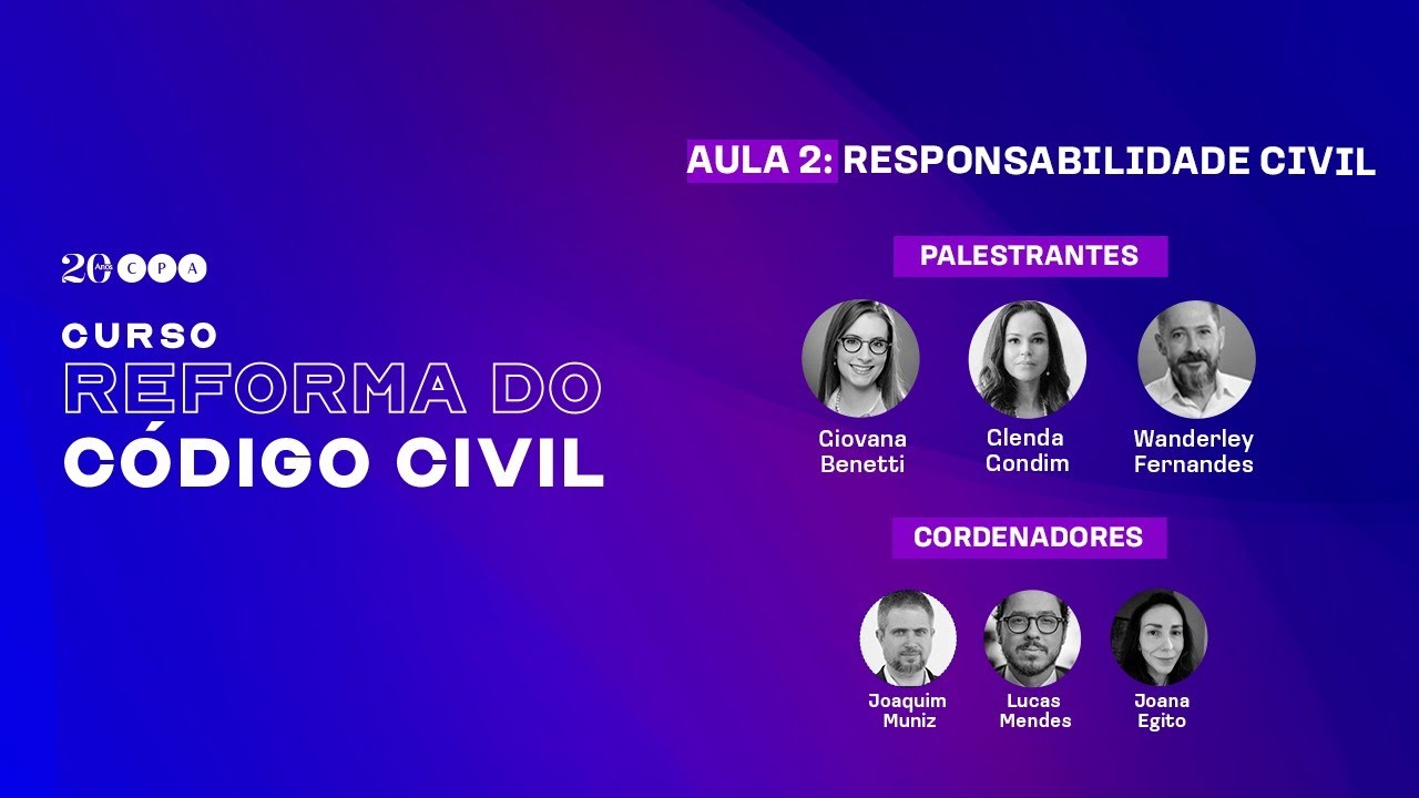 Curso Reforma do Código Civil | Aula 2: Responsabilidade Civil