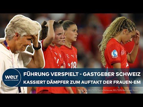 FRAUEN-EM: Führung verspielt - Gastgeber Schweiz kassiert Auftaktpleite gegen Norwegen