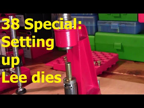38 Special, Setting Up a Lee Die Set