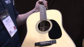 Video thumbnail for NAMM 2014   Martin Guitars   D 35E Retro by Guitar World