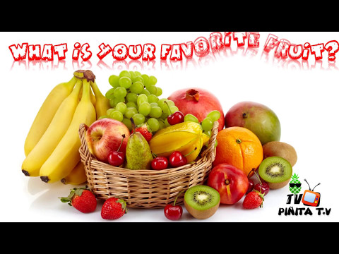 What is your favorite fruit?- Fruit name- English educational vide-Fruits