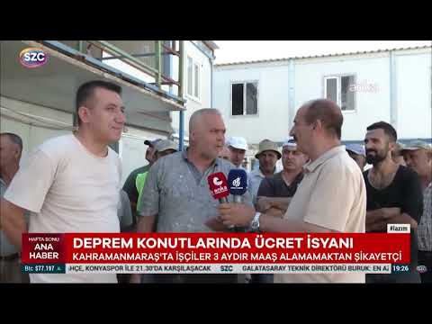 Kahramanmaraş SURYAPI'da çalışan işçilerin isyanı ulusal basında