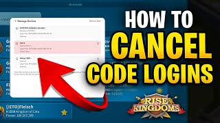 Cancel Code Logins: Deny Access to your ROK-Account 🔥 Lock-out Pilots