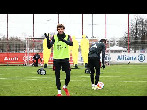 Freistoßchallenge mit Robert Lewandowski