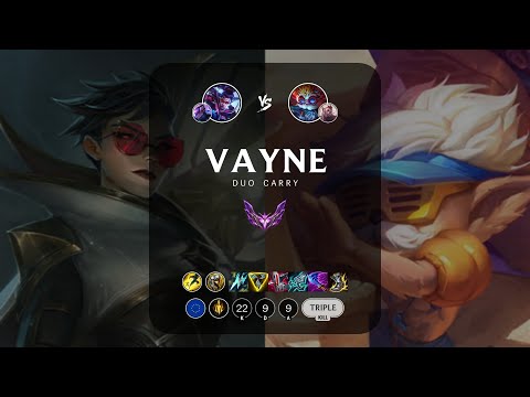 Vayne ADC vs Heimerdinger - EUW Master Patch 13.19